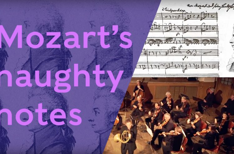 Mozart&#8217;s Naughty Notes