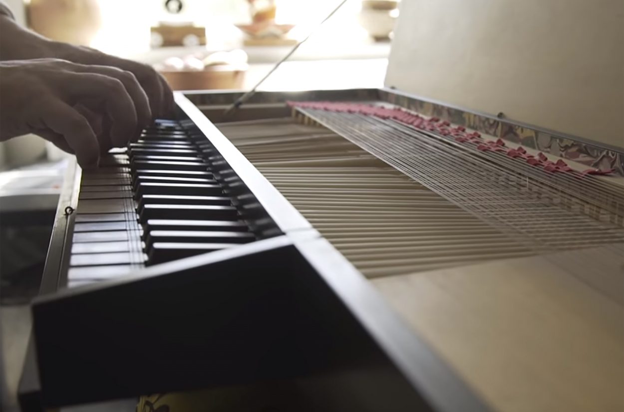 Co-principal keyboard Steven Devine introduces the clavichord