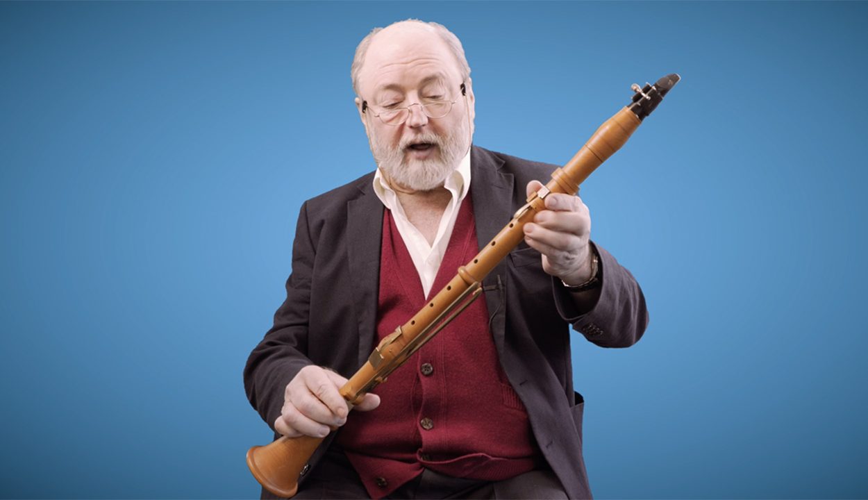 Principal clarinet Antony Pay introduces the type of clarinet Mozart would have been writing for