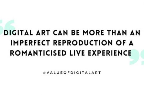 More than a Record: The Cultural Value of Digital Art