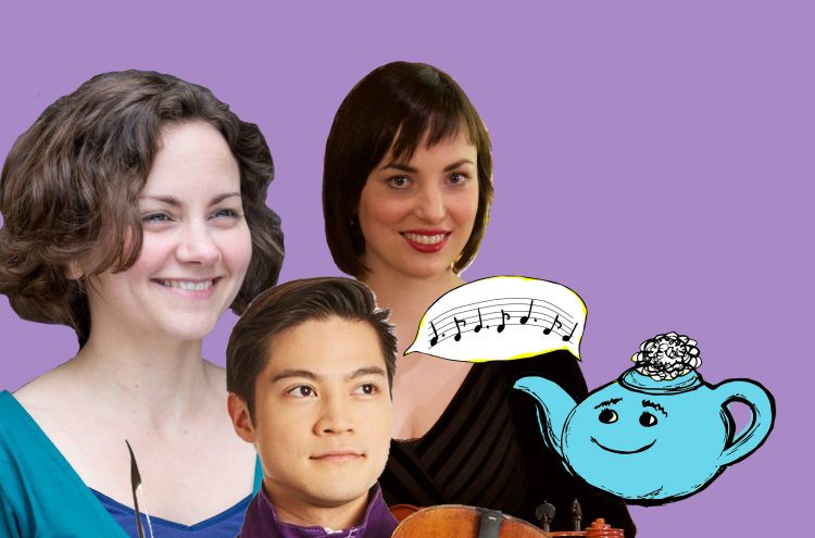 Tea with Netty #18: OAE violins Henry Tong, Dominika Feher and Nia Lewis