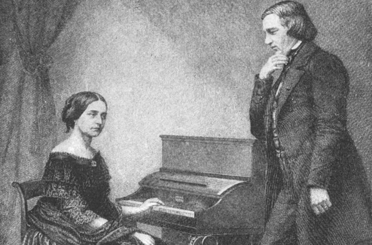 Clara and Robert Schumann